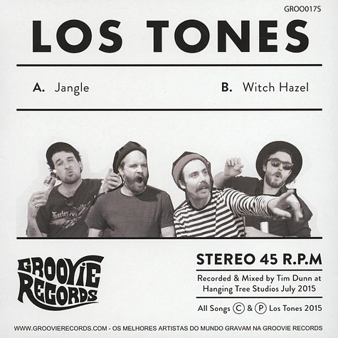 Los Tones - Jangle / Witch Hazel