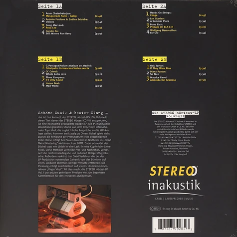 V.A. - Die Stereo Hörtest LP Volume II