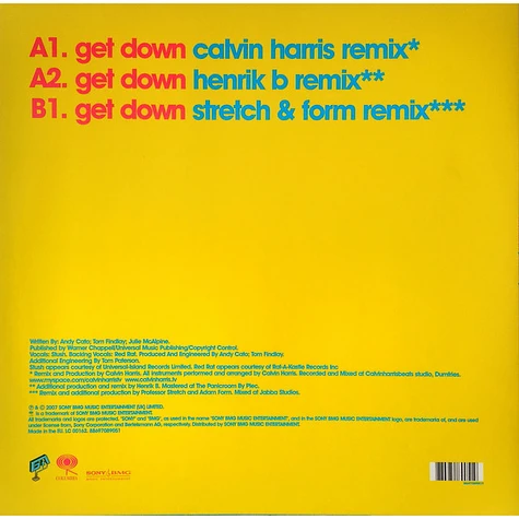Groove Armada Feat. Stush - Get Down (Remixes)
