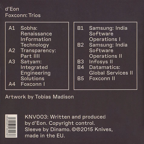 D'eon - Foxconn / Trios