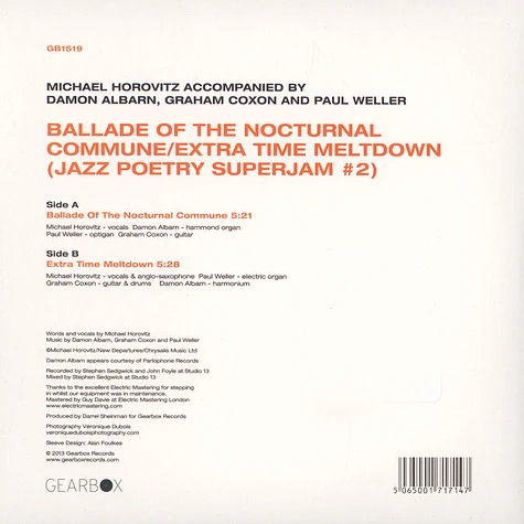 Michael Horovitz / Damon Albarn / Graham Coxon / Paul Weller - Ballade Of The Nocturnal Commune
