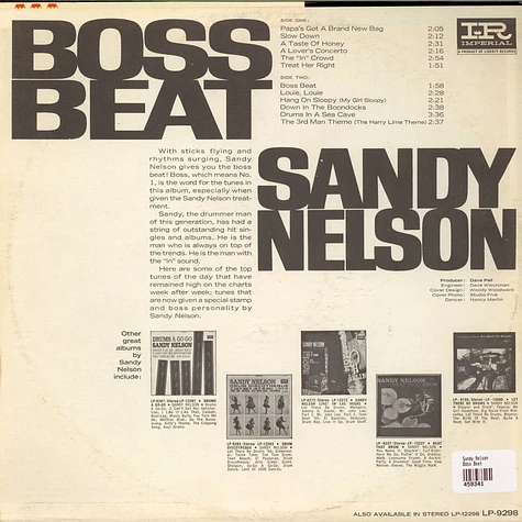 Sandy Nelson - Boss Beat