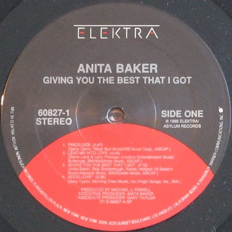 Anita Baker - Giving You The Best That I Got