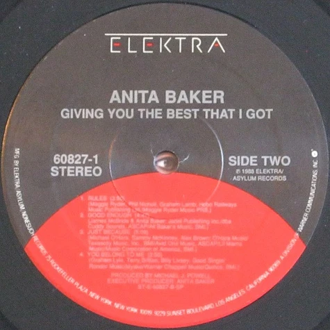 Anita Baker - Giving You The Best That I Got