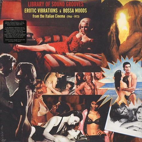 V.A. - Library Of Sound Grooves: Erotic Vibrations & Bossa Moods From The Italian Cinema (1966-1973)