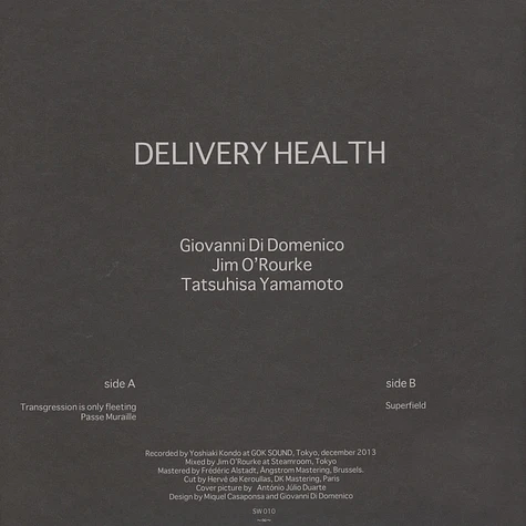 Giovanni Di Domenico / Jim O'Rourke / Tatsuhisa Yamamoto - Delivery Health