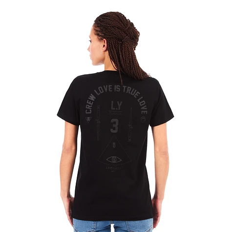 LookyLooky - Women's Crew Love Is True Love 3 T-Shirt