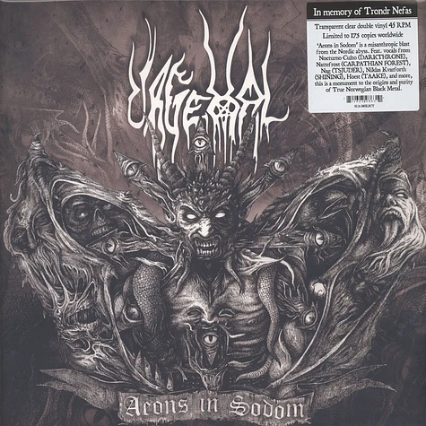 Urgehal - Aeons In Sodom Clear Vinyl Edition