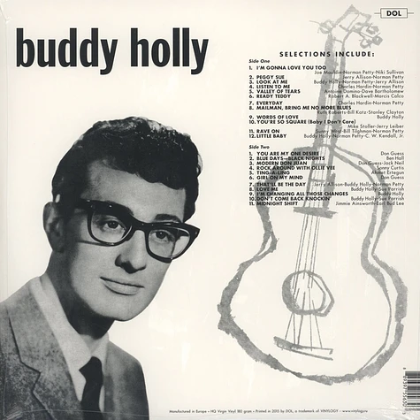 Buddy Holly - Buddy 180g Vinyl Edition