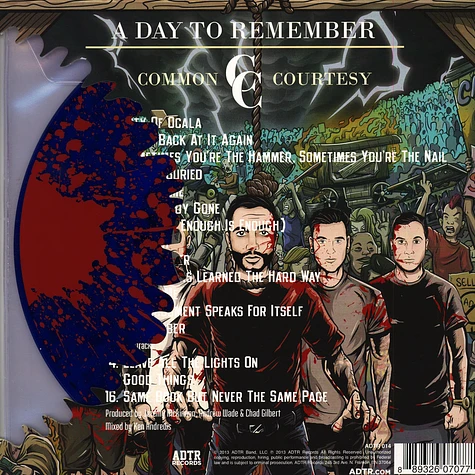 Day To Remember - Common Courtesy