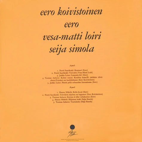 Eero Koivistoinen - Valtakunta Clear Vinyl Edition