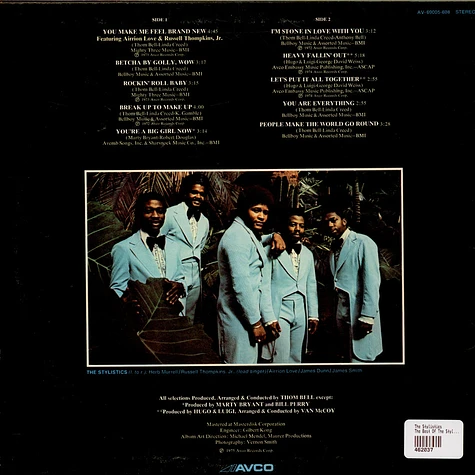 The Stylistics - The Best Of The Stylistics