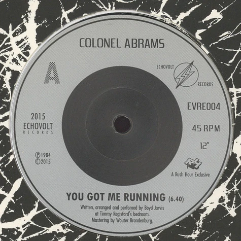 Colonel Abrams - You Got Me Running