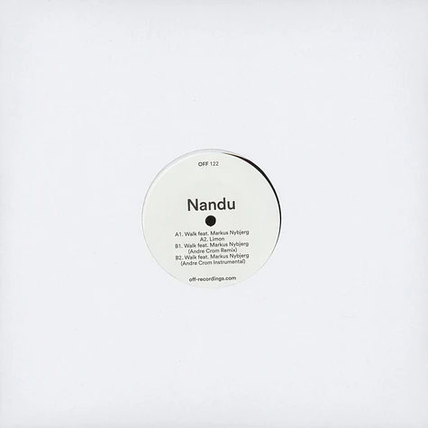 Nandu - Walk EP Andre Crom Remix