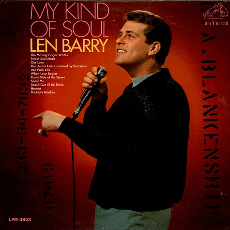 Len Barry - My Kind Of Soul