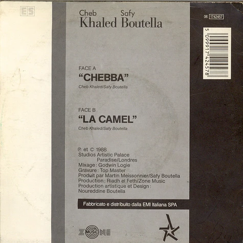 Khaled & Safy Boutella - Chebba / La Camel