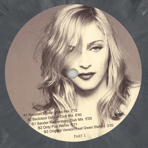 Madonna - Bitch I'm Madonna Feat. Nicky Minaj Part 1 Grey Vinyl Edition