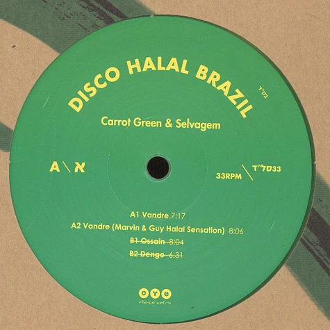 Carrot Green / Selvagem - Disco Halal Volume 4 Brazil