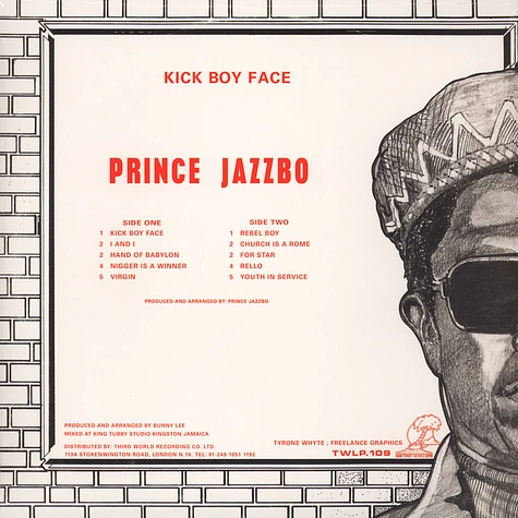 Prince Jazzbo - Kick Boy Face