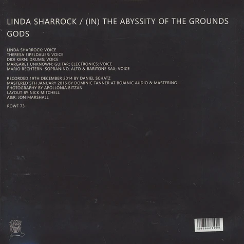 Linda Sharrock In The Abyssity Of The Grounds - Gods