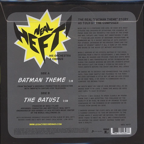 Neal Hefti - Batman Theme / The Batusi