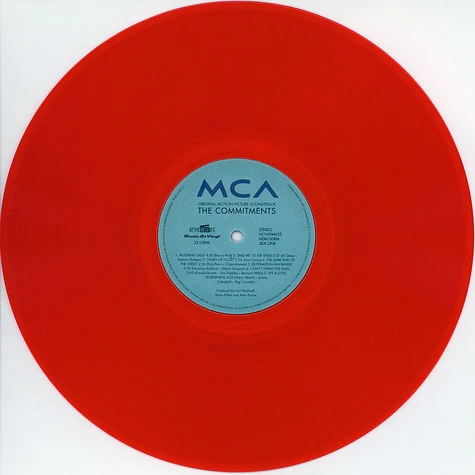 V.A. - OST Commitments Transparent Red Vinyl Edition