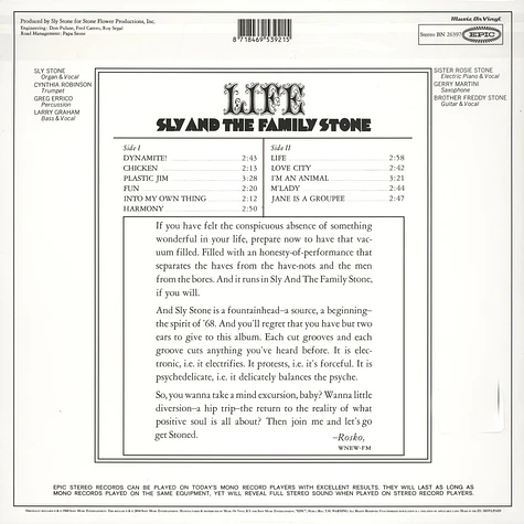 Sly & The Family Stone - Life