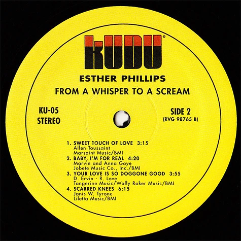Esther Phillips - From A Whisper To A Scream