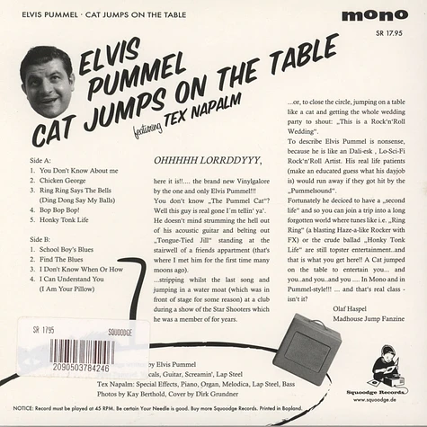 Elvis Pummel & Tex Napalm - Cat Jumps On The Table