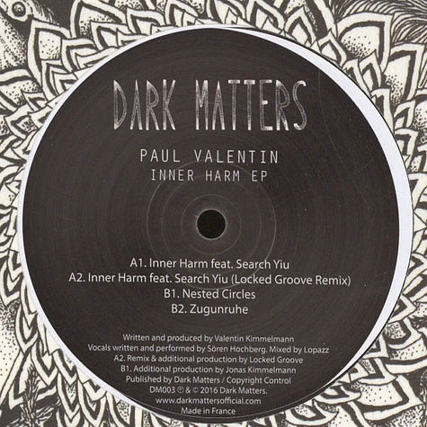 Paul Valentin - Inner Harm EP