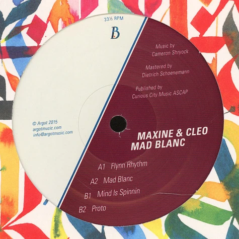 Maxine & Cleo - Mad Blanc