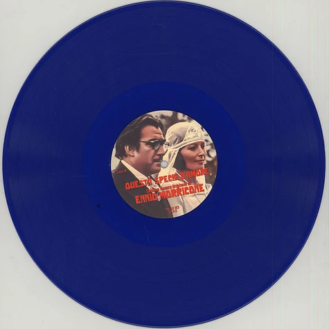 Ennio Morricone - OST Questa Specie D’Amore Clear Blue Vinyl Edition