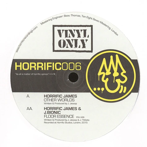 Horrific James & J.Bionic - Other Worlds / Floor Essence