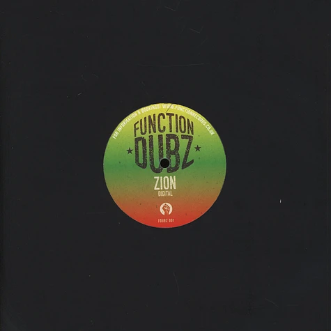 Digital, Y.T. & Solo Banton - Function Dubz Limited 10" Vinyl