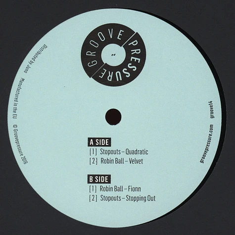 Stopouts / Robin Ball - Groovepressure 14