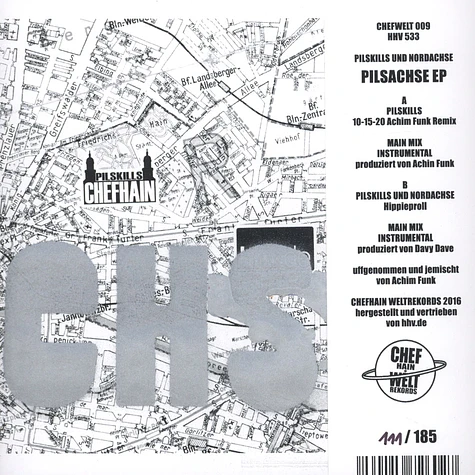 Pilskills & Nordachse (MC Bomber & Shacke One) - Pilsachse EP