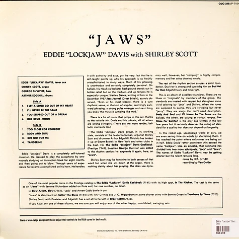 Eddie "Lockjaw" Davis & Shirley Scott - Jaws
