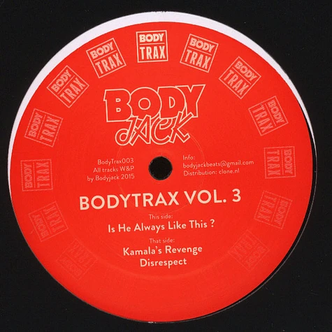 Bodyjack - Bodytrax Volume 3