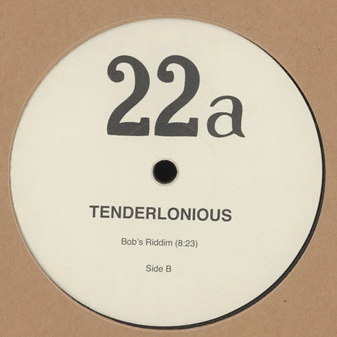 Tenderlonious - All Your Way / Bobs Riddim