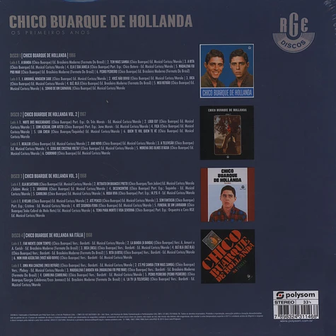 Chico Buarque De Hollanda - Os Primeiros Anos