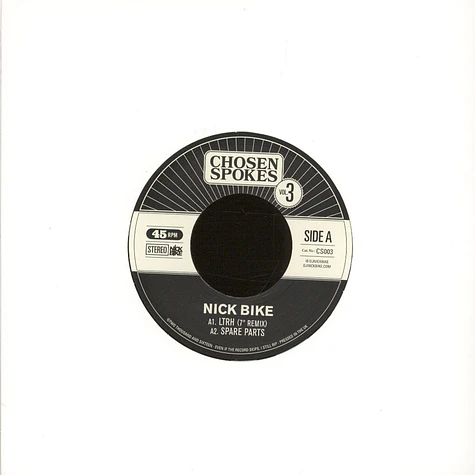 DJ Nick Bike - Chosen Spokes Volume 3