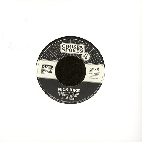 DJ Nick Bike - Chosen Spokes Volume 3