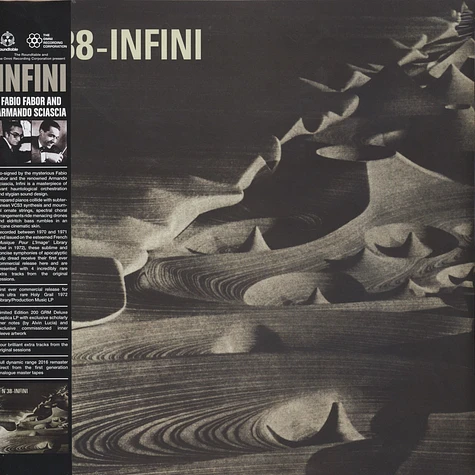 Armando Sciascia / Fabio Fabor - Infini Infinite Black Vinyl Edition