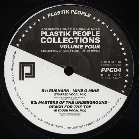 V.A. - Plastik People Collections Volume 4