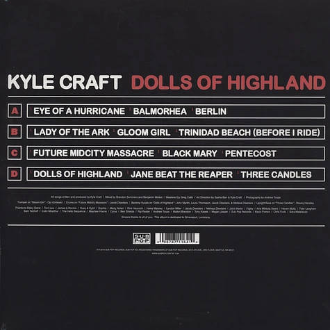 Kyle Craft - Dolls of Highland