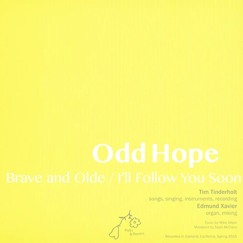 Odd Hope - Brave And Old
