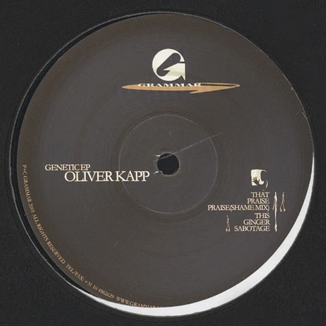Oliver Kapp - Genetic EP