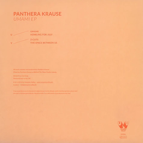 Panthera Krause - Umami EP