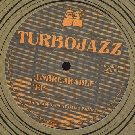 Turbojazz - Unbreakable EP