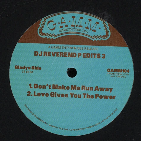 DJ Reverend P - Edits Pt. 3